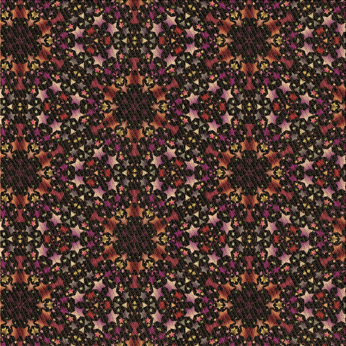 Round Machine Washable Transitional Chocolate Brown Rug, wshpat3459brn