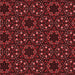 Round Machine Washable Transitional Maroon Red Rug, wshpat3459rd