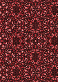 Machine Washable Transitional Maroon Red Rug, wshpat3459rd