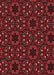 Machine Washable Transitional Maroon Red Rug, wshpat3459rd