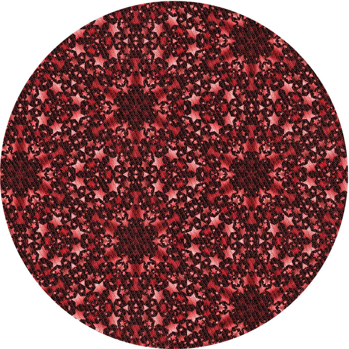 Square Machine Washable Transitional Maroon Red Rug in a Living Room, wshpat3459rd