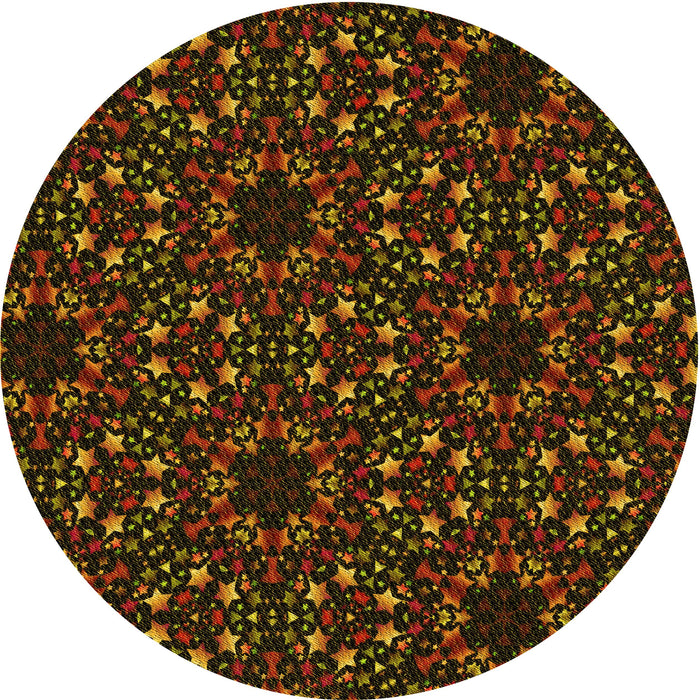 Square Machine Washable Transitional Night Red Rug in a Living Room, wshpat3459yw