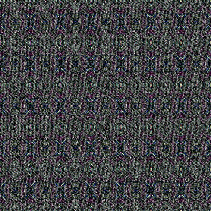 Patterned Gray Novelty Rug, pat345