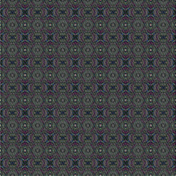 Square Patterned Gray Novelty Rug, pat345