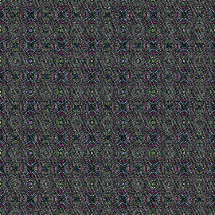 Square Patterned Gray Novelty Rug, pat345
