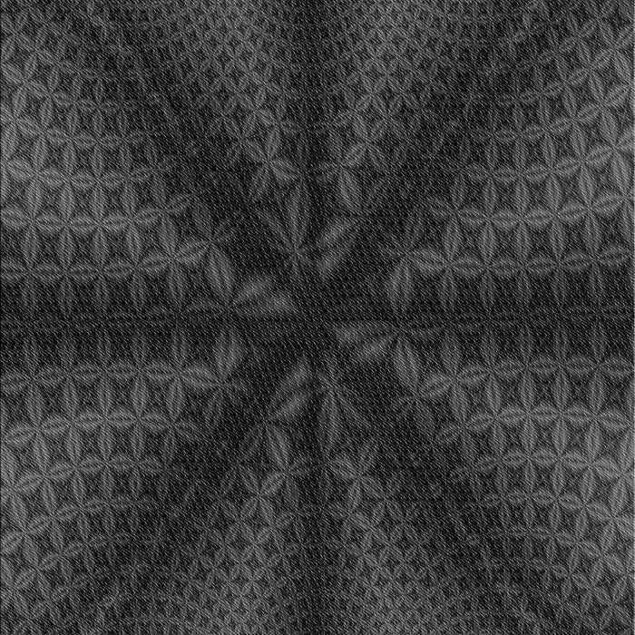 Patterned Midnight Gray Rug, pat346gry