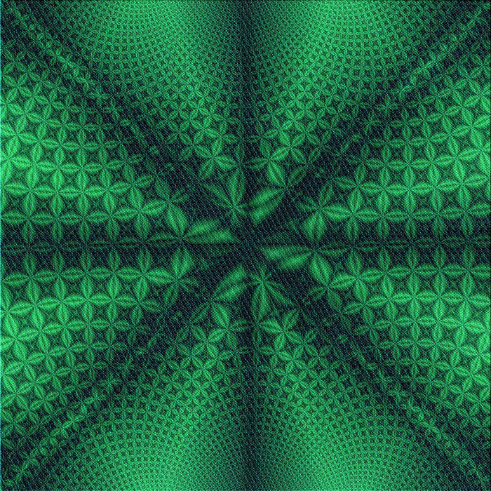 Round Machine Washable Transitional Deep Teal Green Rug, wshpat346lblu