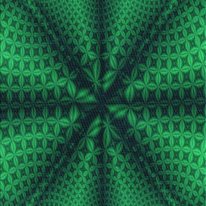 Patterned Deep Teal Green Rug, pat346lblu