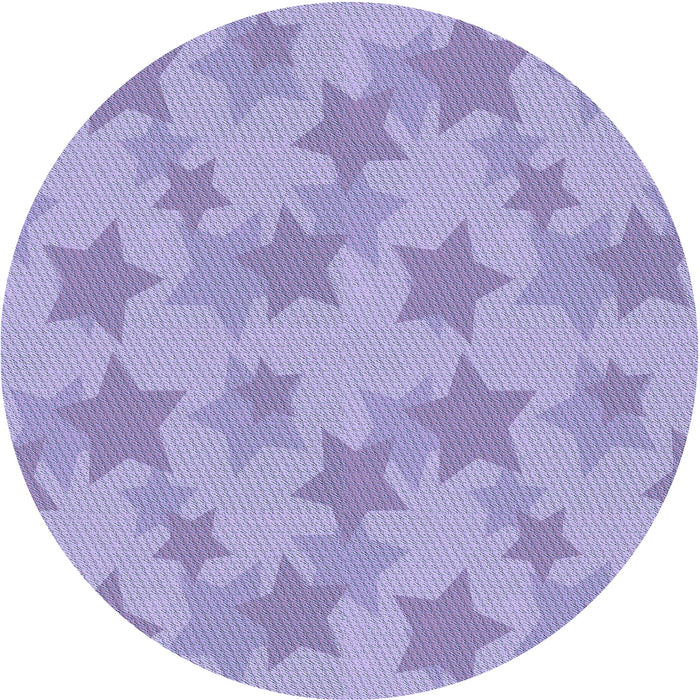 Square Patterned Medium Purple Rug, pat3460blu