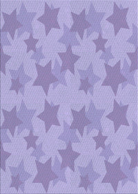 Machine Washable Transitional Medium Purple Rug, wshpat3460blu