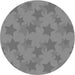 Square Patterned Smokey Gray Rug, pat3460gry