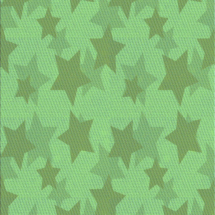 Patterned Green Rug, pat3460lblu