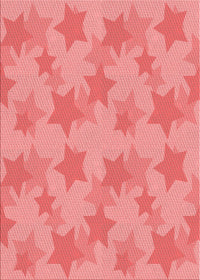 Machine Washable Transitional Light Coral Pink Rug, wshpat3460rd