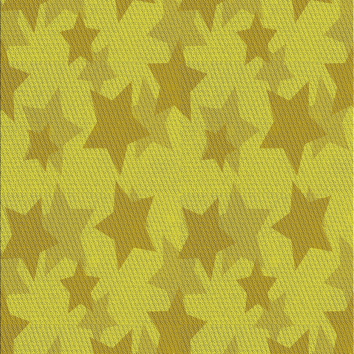 Patterned Yellow Novelty Rug, pat3460