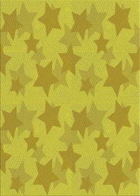 Machine Washable Transitional Yellow Rug, wshpat3460