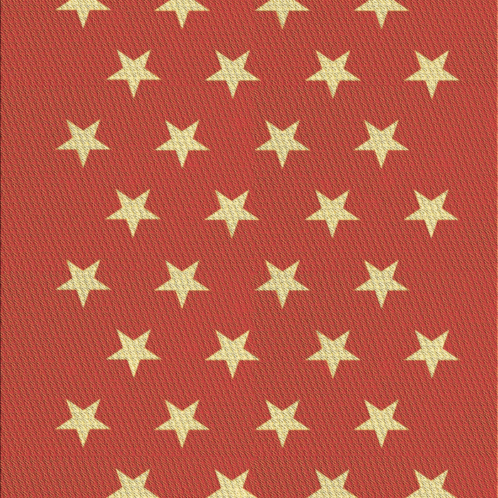 Patterned Orange Red Orange Rug, pat3461brn