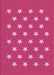 Patterned Neon Pink Rug, pat3461pur