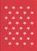 Patterned Red Rug, pat3461rd