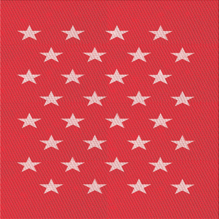 Round Patterned Red Rug, pat3461rd