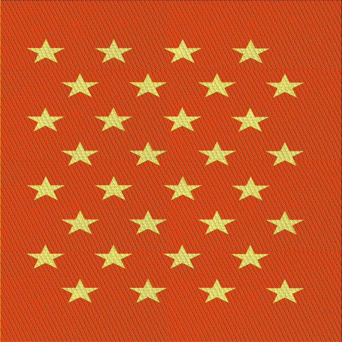 Round Machine Washable Transitional Orange Red Orange Rug, wshpat3461yw