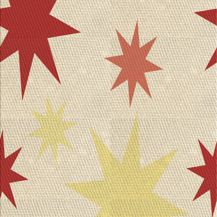 Patterned Golden Blonde Gold Rug, pat3462brn