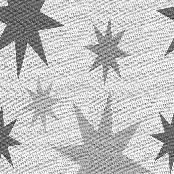 Machine Washable Transitional Platinum Gray Rug, wshpat3462gry