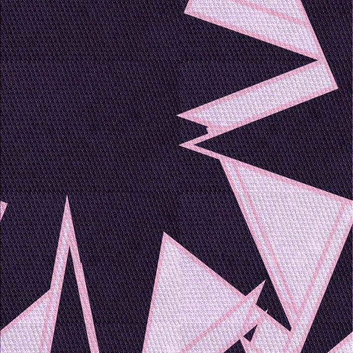 Patterned Deep Purple Rug, pat3463pur