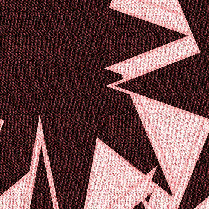 Patterned Chocolate Brown Rug, pat3463rd