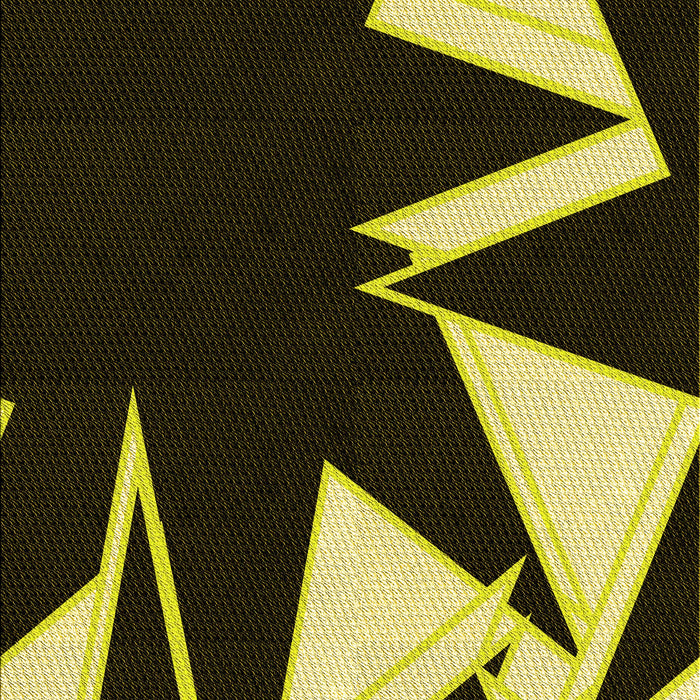 Patterned Midnight Gray Rug, pat3463yw