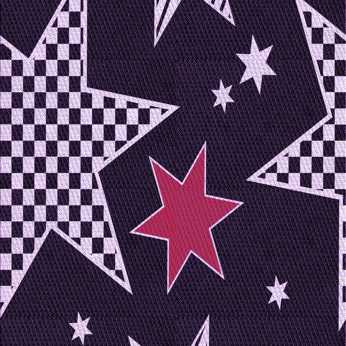 Patterned Deep Purple Rug, pat3464pur