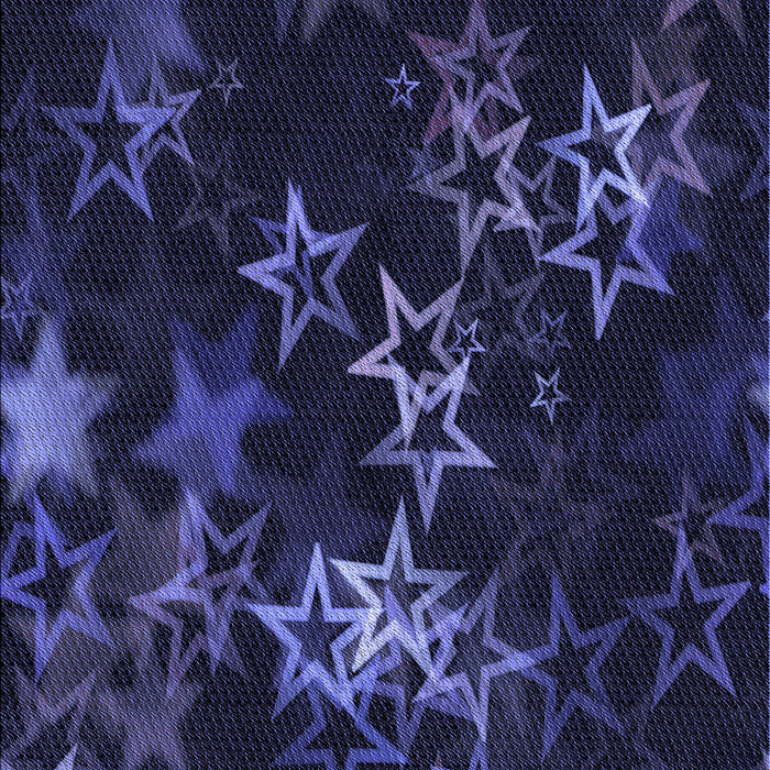 Patterned Deep Periwinkle Purple Rug, pat3465blu