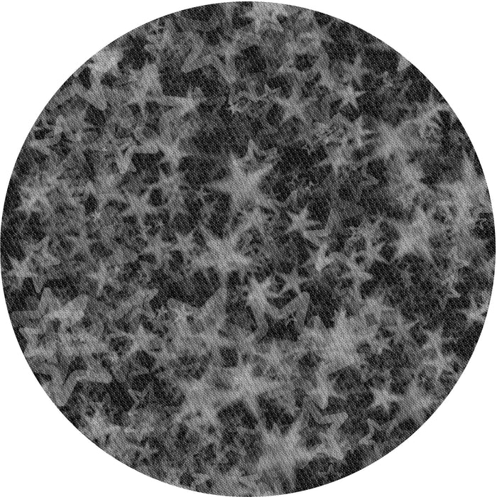 Square Machine Washable Transitional Charcoal Black Rug in a Living Room, wshpat3466gry