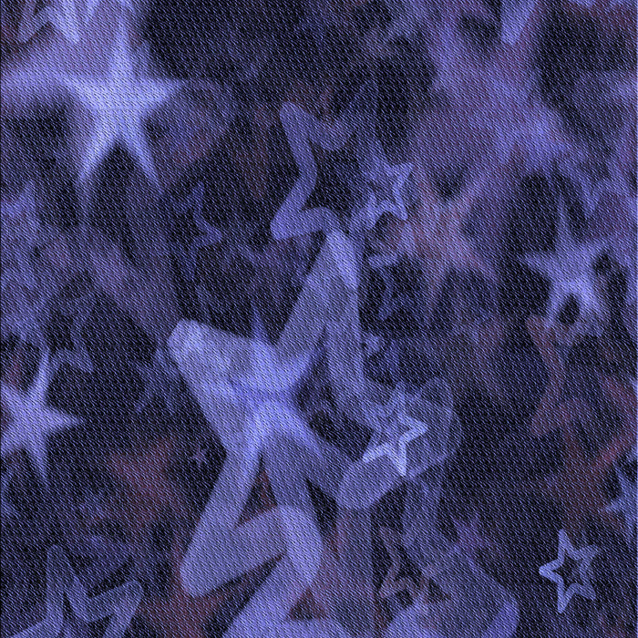 Patterned Night Blue Rug, pat3467blu