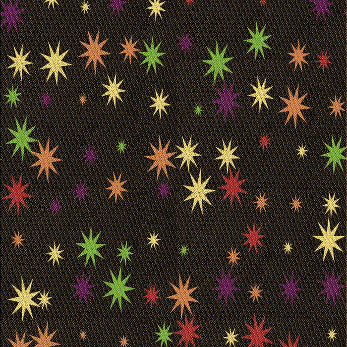 Patterned Midnight Gray Rug, pat3468brn