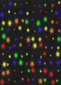 Patterned Black Modern Rug, pat3468