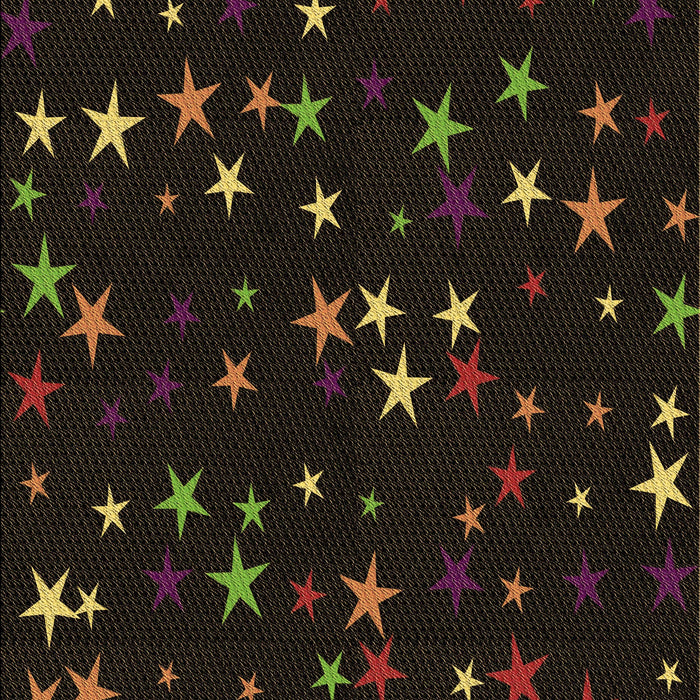 Patterned Black Rug, pat3469brn