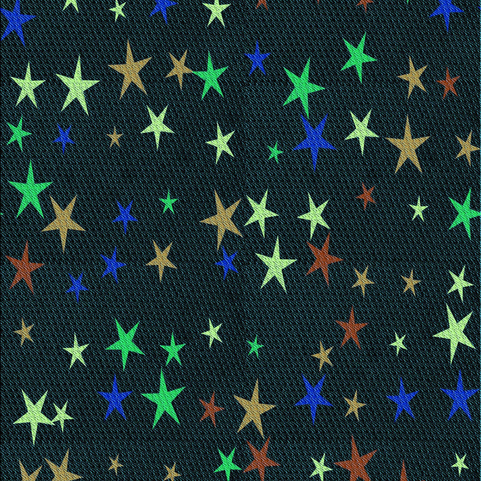 Patterned Black Rug, pat3469lblu