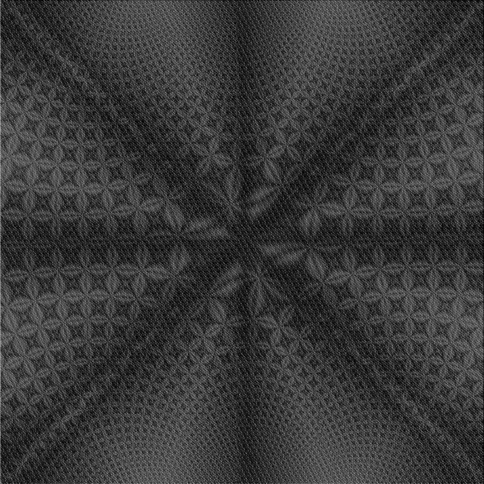 Round Machine Washable Transitional Midnight Gray Rug, wshpat347gry