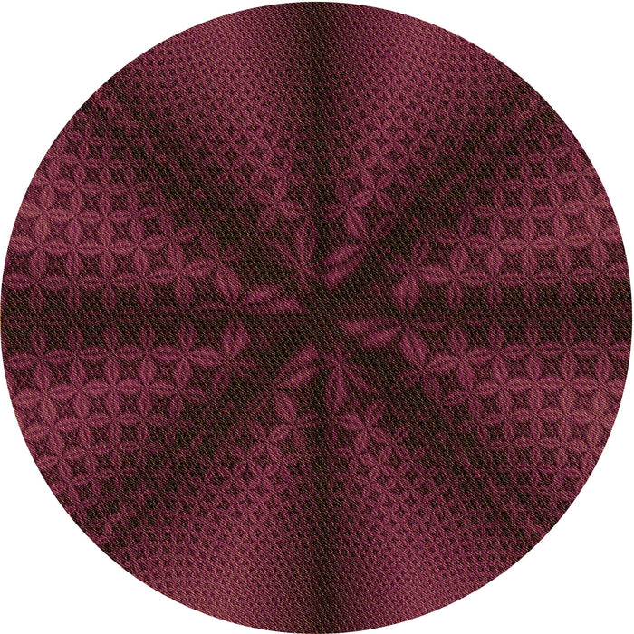 Square Machine Washable Transitional Brown Red Rug in a Living Room, wshpat347org