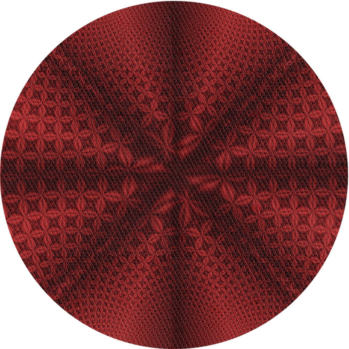 Square Machine Washable Transitional Red Rug in a Living Room, wshpat347rd