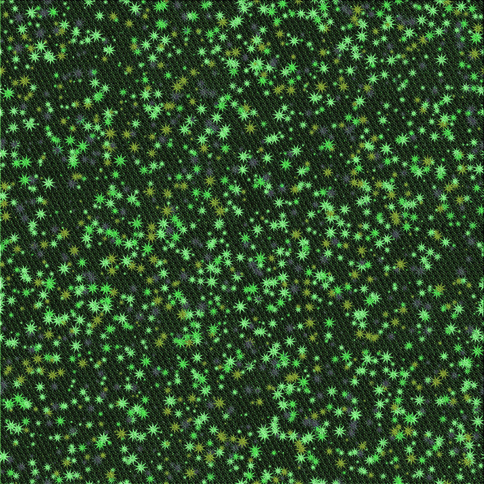 Round Patterned Black Rug, pat3470grn