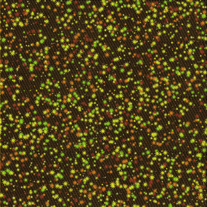 Round Patterned Dark Yellow Green Rug, pat3470yw