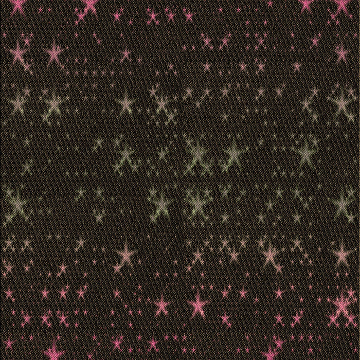 Patterned Black Rug, pat3471brn