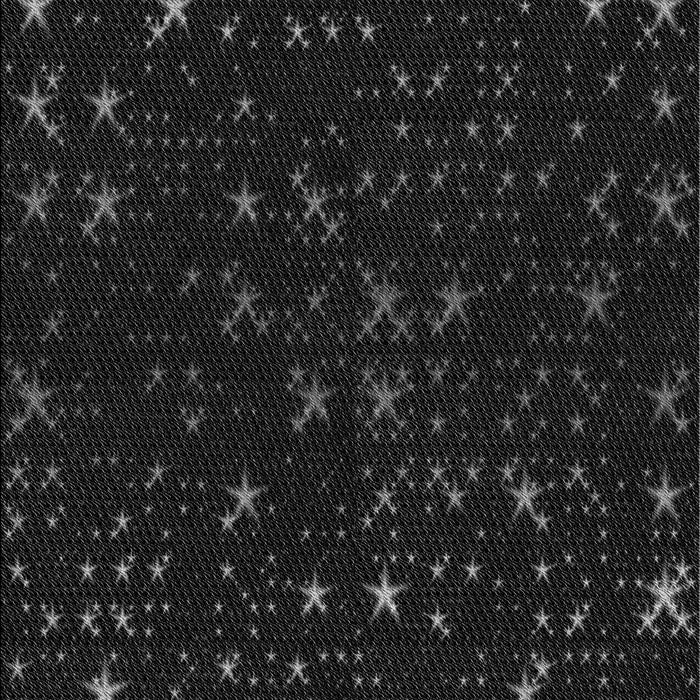 Patterned Black Rug, pat3471gry