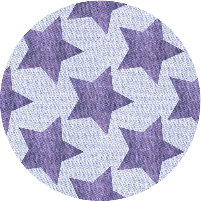 Square Patterned Blue Rug, pat3472blu