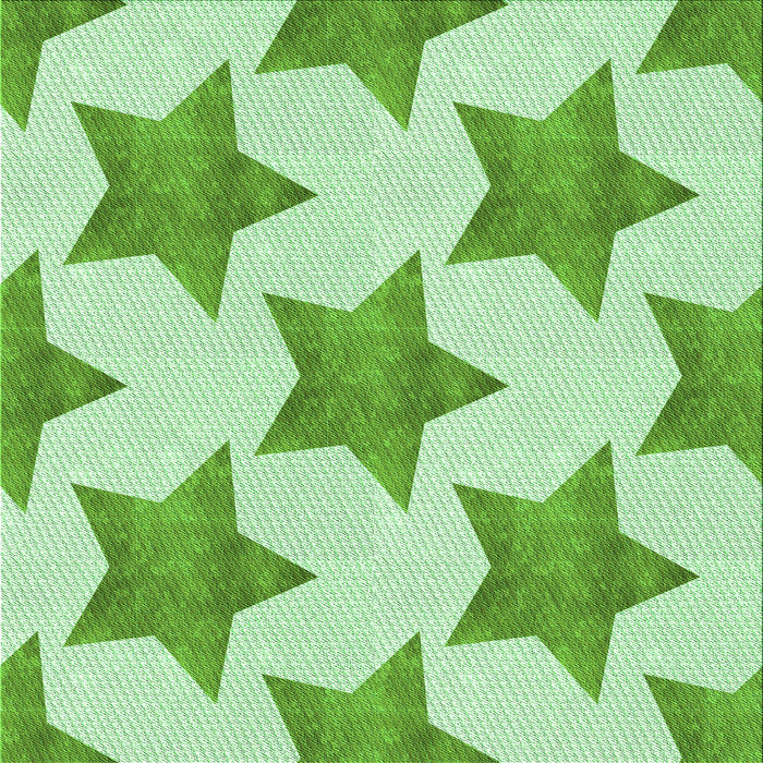 Round Patterned Light Green Rug, pat3472grn