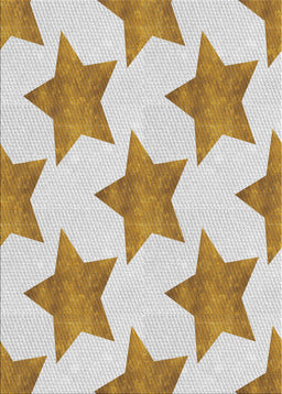 Patterned White Chocolate Beige Novelty Rug, pat3472