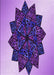 Patterned Bright Purple Rug, pat3473pur