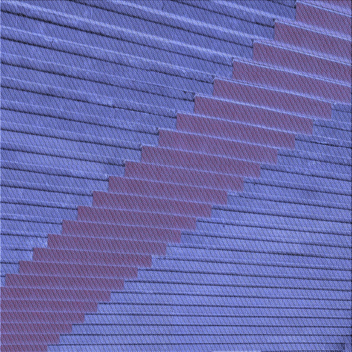 Round Patterned Light Slate Blue Rug, pat3475blu