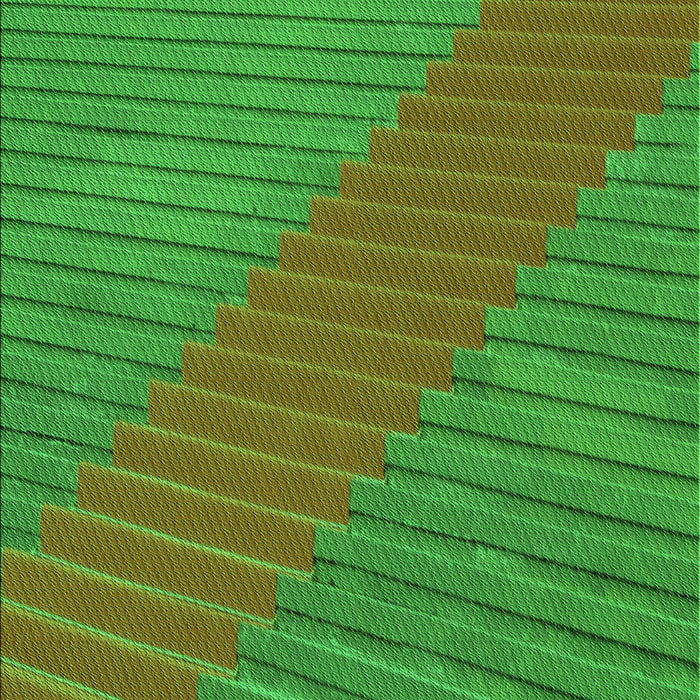 Patterned Lime Green Rug, pat3475grn